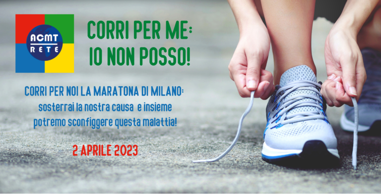 Corri per me! ACMT-Rete alla Milano Marathon 2023