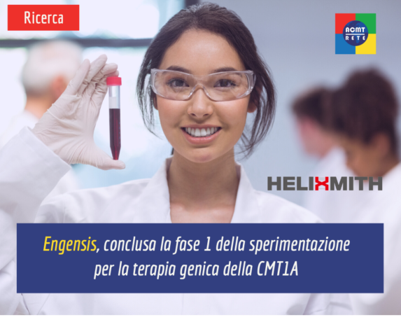 Engensis, la fase 1 della sperimentazione per la terapia genica della CMT1A