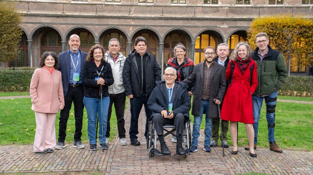 I pazienti da tutta Europa presenti alla 2a conferenza specialisti CMT Europei