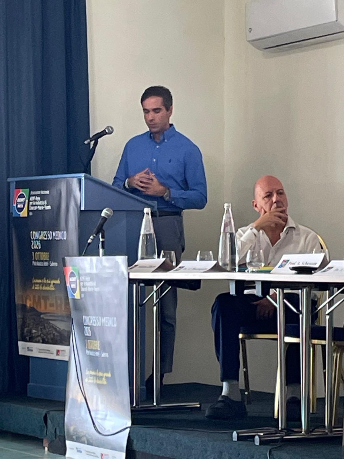 Il Dott. Yuri Falzone presenta i risultati della ricerca oggetto del bando ACMT-Rete al Congresso 2026