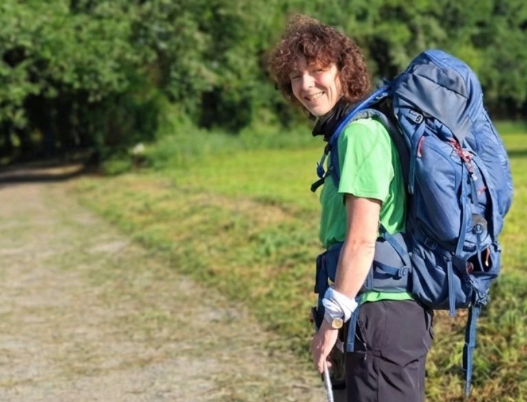 In cammino per la CMT Morena Borsari Cammino di Santiago