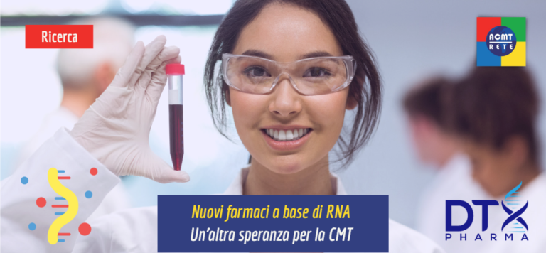 Farmaci a base di RNA per la cura della Charcot-Marie-Tooth