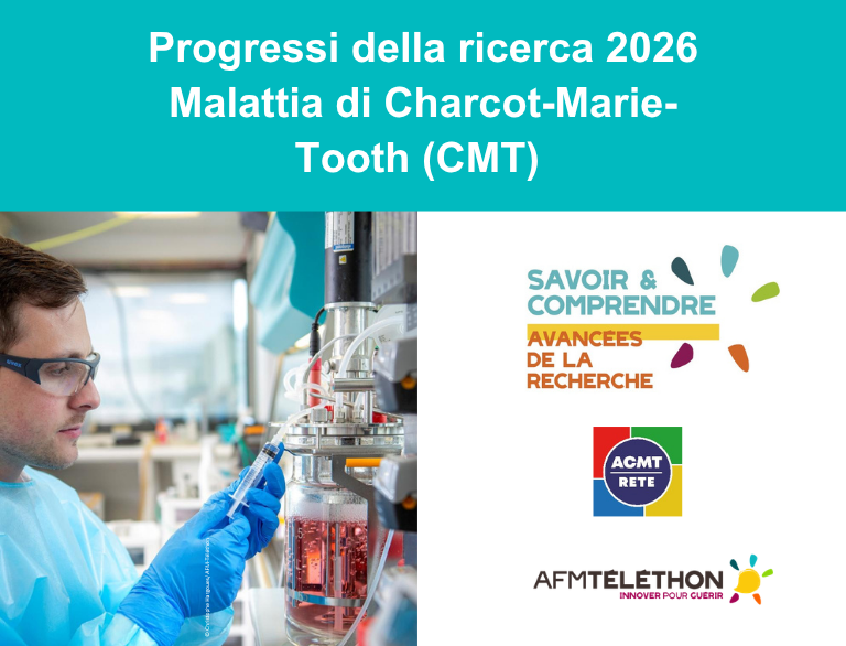 L’Edizione Italiana 2026 della Guida AFM-Téléthon sulla Ricerca nella CMT